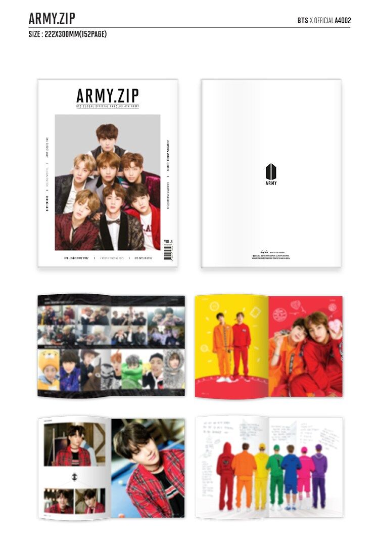 BTS 4th membership kit ARMY.ZIP