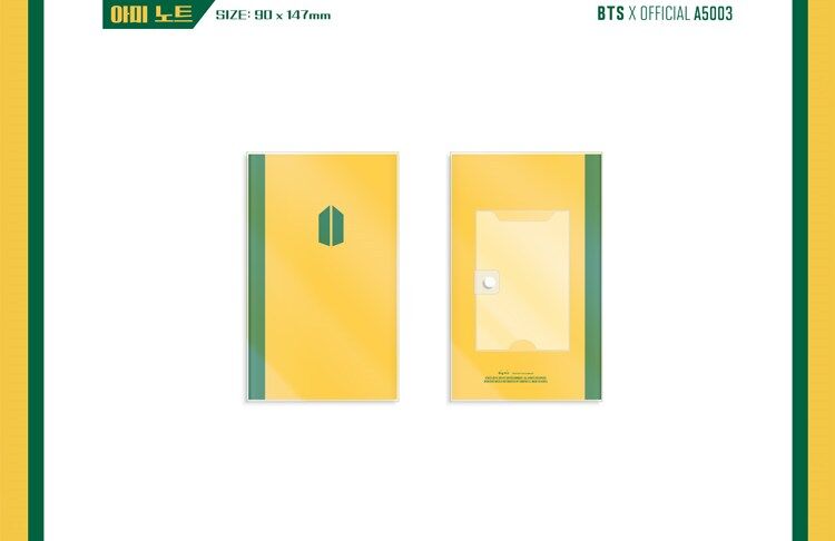 BTS 5th membership kit book pad